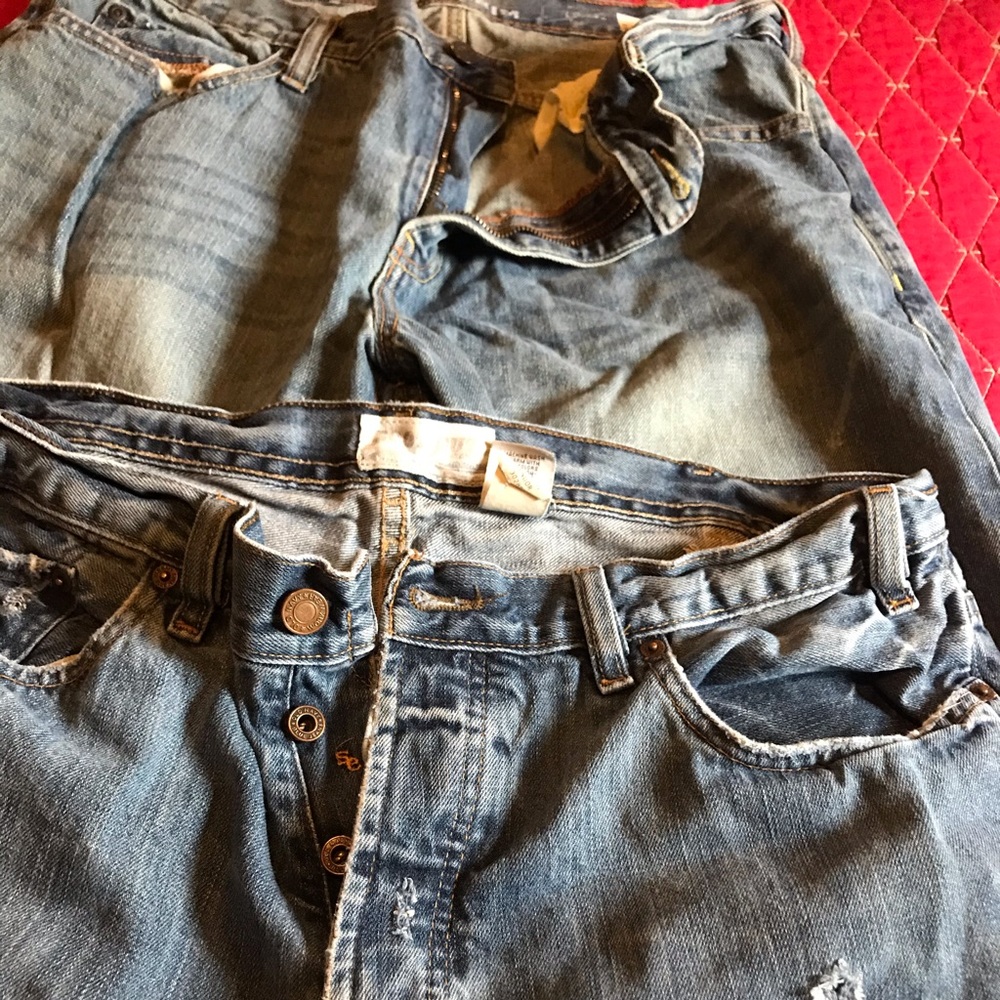 Old Navy 2 pairs boot cut 36x34